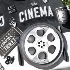 Best 10 Assiettes Anniversaire En Carton F Tes Cin Ma 22.5 Cm Theme Cinema