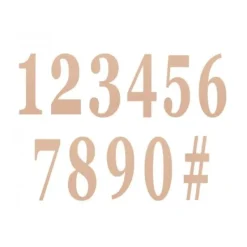 Badaboum 12 Chiffres Adh Sifs Rose Gold En Carton