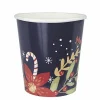 Badaboum 8 Gobelets En Carton Nuit De Noel 20Cl Online