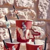 New 8 Gobelets En Carton Theme Chevalier Theme Cinema