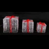 Badaboum 3 Paquets Cadeaux Lumineux Solaire De Noel 60 Led Discount