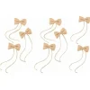 Badaboum 8 Petits Noeuds En Jute Papillon Pas Cher Clearance