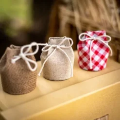 Sale 4 Pochons En Jute Naturel Theme Jute