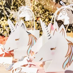 Best 4 Sacs Cadeaux Licorne Pastel Theme Deco Pastel