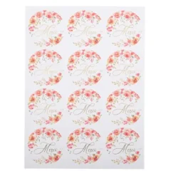 Badaboum 24 Stickers Merci Romantique