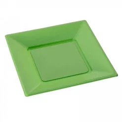 Badaboum Assiette De Noel Jetable Carr E 23 Cm X 12 Pi Ces Best