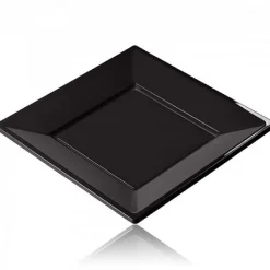 Badaboum Assiette Dessert De Noel Carr En Plastique Rigide X 12 Pi Ces