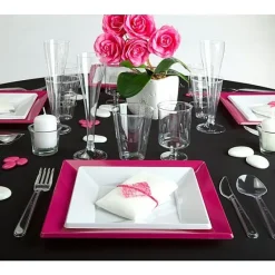 Badaboum Assiette Dessert De Noel Carr En Plastique Rigide X 12 Pi Ces