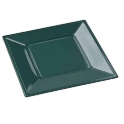 Badaboum Assiette Dessert De Noel Carr En Plastique Rigide X 12 Pi Ces