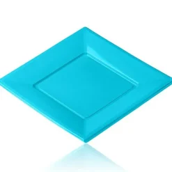 Badaboum Assiette Dessert De Noel Carr En Plastique Rigide X 12 Pi Ces