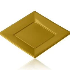 Badaboum Assiette Dessert De Noel Carr En Plastique Rigide X 12 Pi Ces