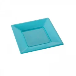 Badaboum Assiette Dessert De Noel Carr En Plastique Rigide X 12 Pi Ces