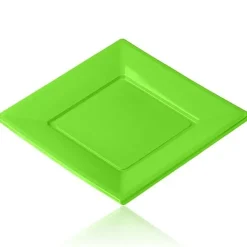 Badaboum Assiette Dessert De Noel Carr En Plastique Rigide X 12 Pi Ces