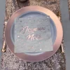 Badaboum Assiette Plastique Daytona Rose Gold X 6 Pi Ces