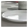 Hot Assiette Plastique Ronde Blanche R Utilisable 25 Cm X 25 Pi Ces Theme Eco-Responsable
