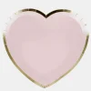 Best Assiettes 19 Cm C Ur Rose Pastel X 8 Pi Ces Theme Deco Pastel