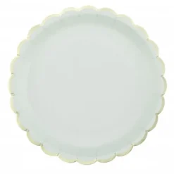Discount Assiettes Festonn Es 23 Cm Pastel Assortis X 8 Pi Ces Theme Deco Pastel