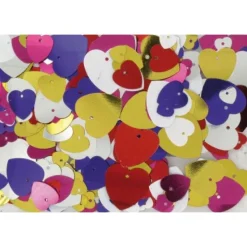 Badaboum Assortiment De Paillettes Coeurs