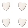 Badaboum Attache Parisienne Coeur Blanc X 50