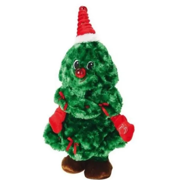 Badaboum Automate Peluche Sapin De Noel Anim Et Musical New