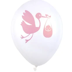 Discount Ballon Baby Shower Rose X8 Pi Ces Theme D Co Baby Shower