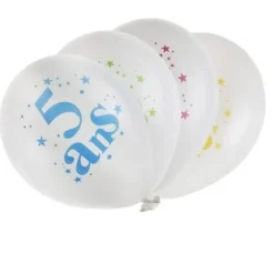 Ballon Gonflable Chiffre Joyeux Anniversaire X8 Theme Joyeux Anniversaire