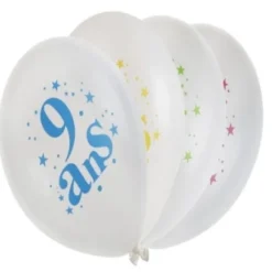 Ballon Gonflable Chiffre 9 Joyeux Anniversaire X8 Theme Joyeux Anniversaire