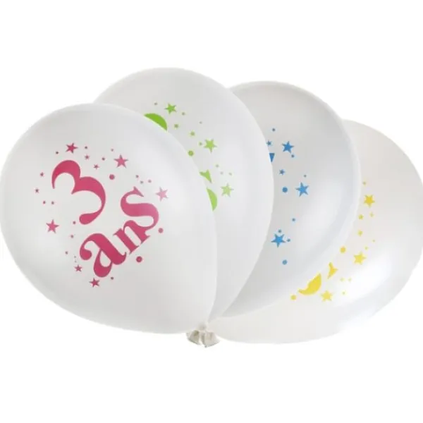 Discount Ballon Gonflable Chiffre 3 Joyeux Anniversaire X8 Theme Joyeux Anniversaire