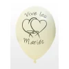 Badaboum Ballon Vive Les Mari S Ecru X8
