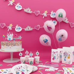 Sale Ballons Gonflables Princesses 30Cm X8Pcs Theme Deco Princesse