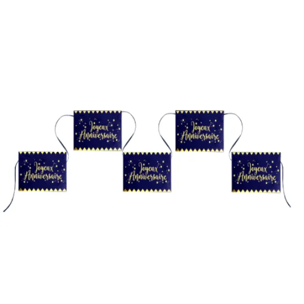 Hot Banderole Joyeux Anniversaire M Tallis E Bleu Marine 5 M Tres Theme Joyeux Anniversaire