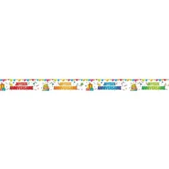 Outlet Banni Re Joyeux Anniversaire X4Pcs Theme Joyeux Anniversaire