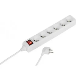Badaboum Bloc Multiprise Int Rieur 6 Prises Avec Interrupteur Hot
