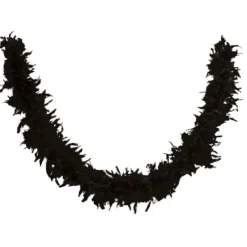 Badaboum Boa Plumes Noir