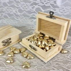 Badaboum Boite Dragees Livre D'Or En Bois