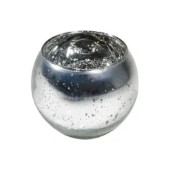 Badaboum Bougeoir Boule M Tal Argent
