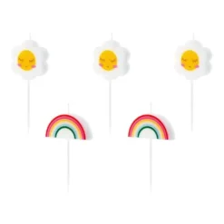 New Bougie Anniversaire Daisy X5 Pi Ces Theme Joyeux Anniversaire