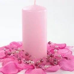 Badaboum Bougie Cylindrique Rose 10Cm Discount