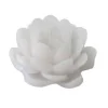 Badaboum Bougie Déco Forme Lotus Blanc Online
