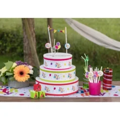 Hot Bougie Led Anniversaire Chiffre 6 Theme Joyeux Anniversaire