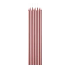 Badaboum Bougie M Tallis E Rose Gold 15.3Cm Lot De 24