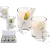 Badaboum Bougie Mariage Parfum E Avec Décoration Florale Discount