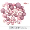 Badaboum Boule De Noel Assorties Rose X 30 Pi Ces Hot
