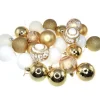 Badaboum Boule De Noel Or Et Blanc 6Cm X 25 Pi Ces New