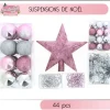 Badaboum Boule De Noel Pastel En Kit X44 Pi Ces Hot