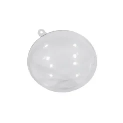 Badaboum Boule De Noel Transparente A Remplir 6Cm X 4 Pi Ces Clearance