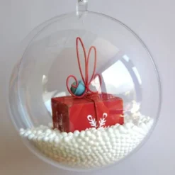 Badaboum Boule De Noel Transparente A Remplir 10Cm Clearance