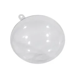 Badaboum Boule De Noel Transparente A Remplir 10Cm Clearance