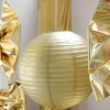 Badaboum Boule En Papier Lampion M Tallis E Or 50 Cm