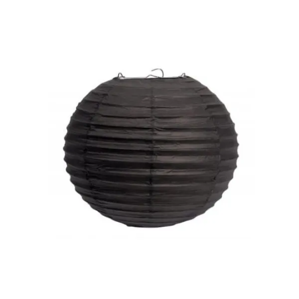 Online Boule En Papier Lampion Noir 30Cm X 2 Pi Ces Theme Cinema